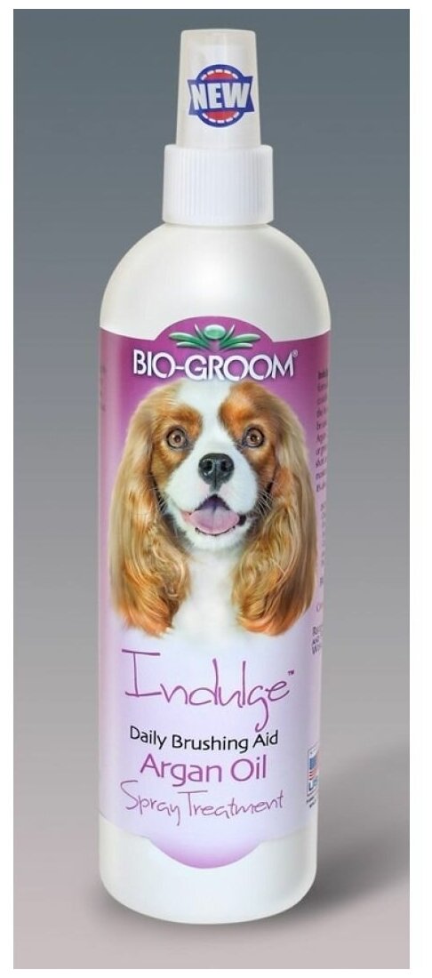 Спрей-кондиционер Bio-Groom Indulge Spray с аргановым маслом для ухода за шерстью, 355мл - фото №4