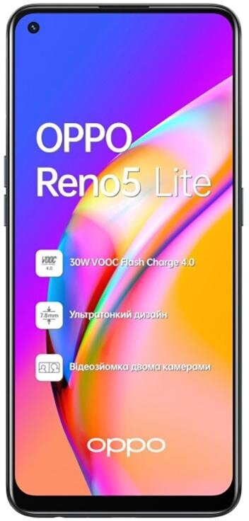 Смартфон OPPO Reno5 Lite 128Gb, лиловый - фото №15