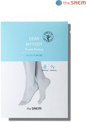 The Saem Пилинг для ног Dear My Foot Power Peeling, 2 шт. по 40 мл.