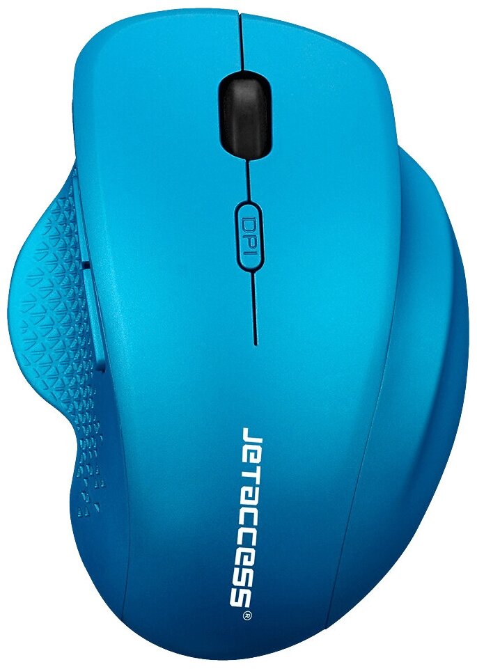 Jet.A Wireless Optical Mouse (om-u65g Blue) (rtl) USB 6btn+Roll, беспроводная