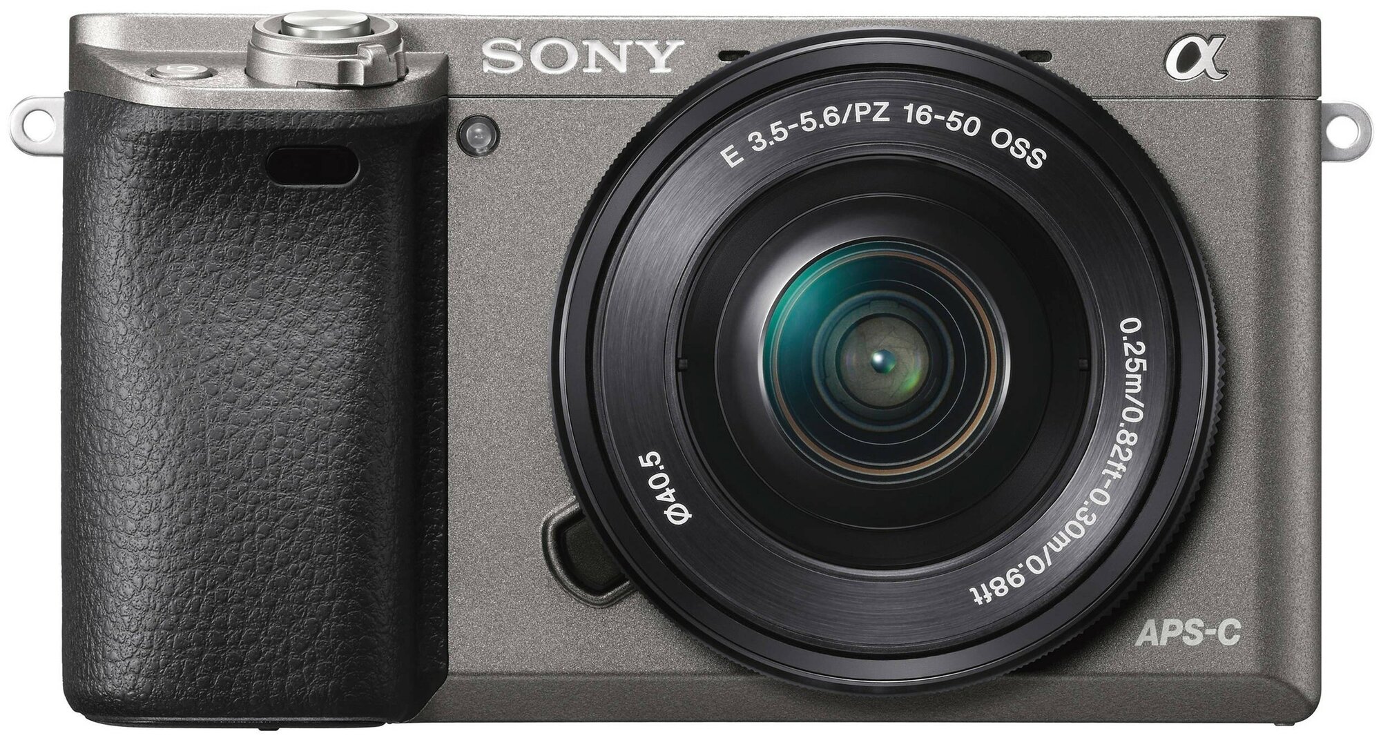 Фотоаппарат Sony Alpha ILCE-6000 Kit E PZ 16-50mm F3.5-5.6 OSS, графитовый