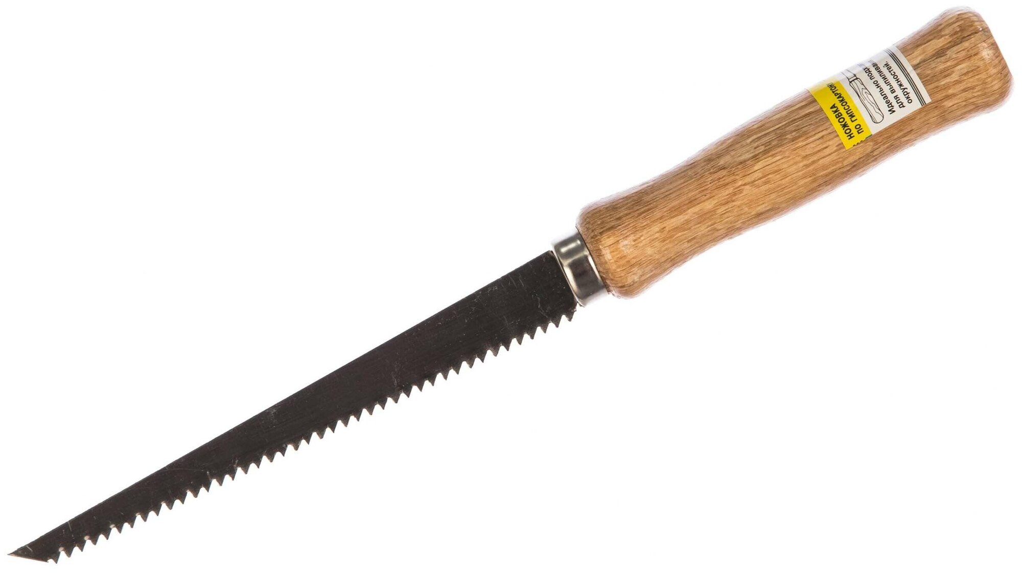 ножовка по гипсокартону деревянная ручка stayer "standard" 1517 - фото №8