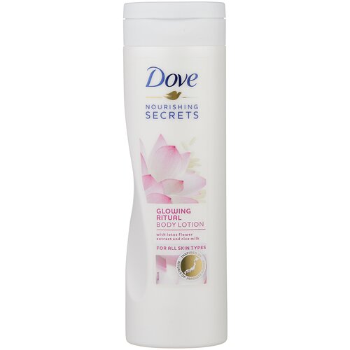 Dove Лосьон для тела Nourishing Secret с экстрактом лотоса и рисовым молочком, 250 мл