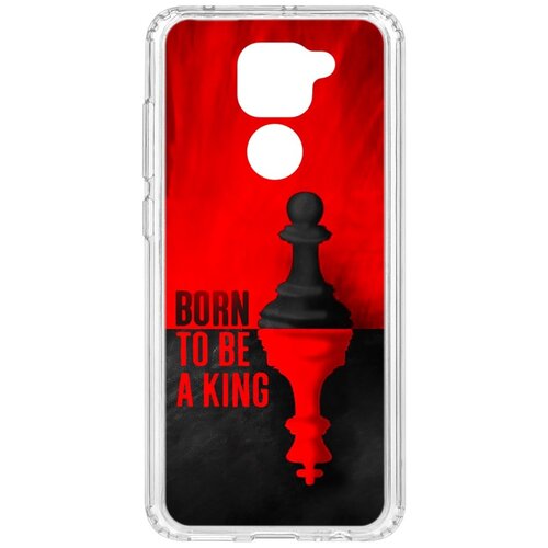 фото Чехол на xiaomi redmi note 9 kruche print born to be a king кruче
