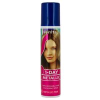 Спрей для волос оттеночный VENITA 1-DAY METALLIC тон Metallic Pink (розовый металлик) 50 мл