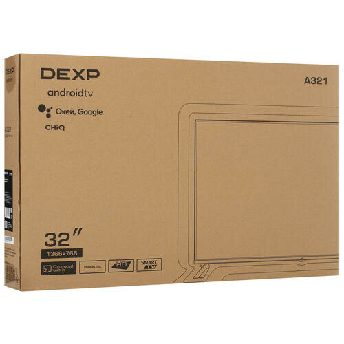 Телевизор LED DEXP A321 серый — фото 12