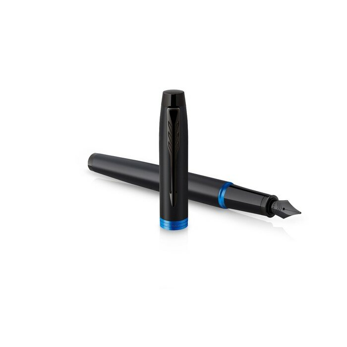Ручка перьевая Professionals Marine Blue Black Trim PARKER - фото №11