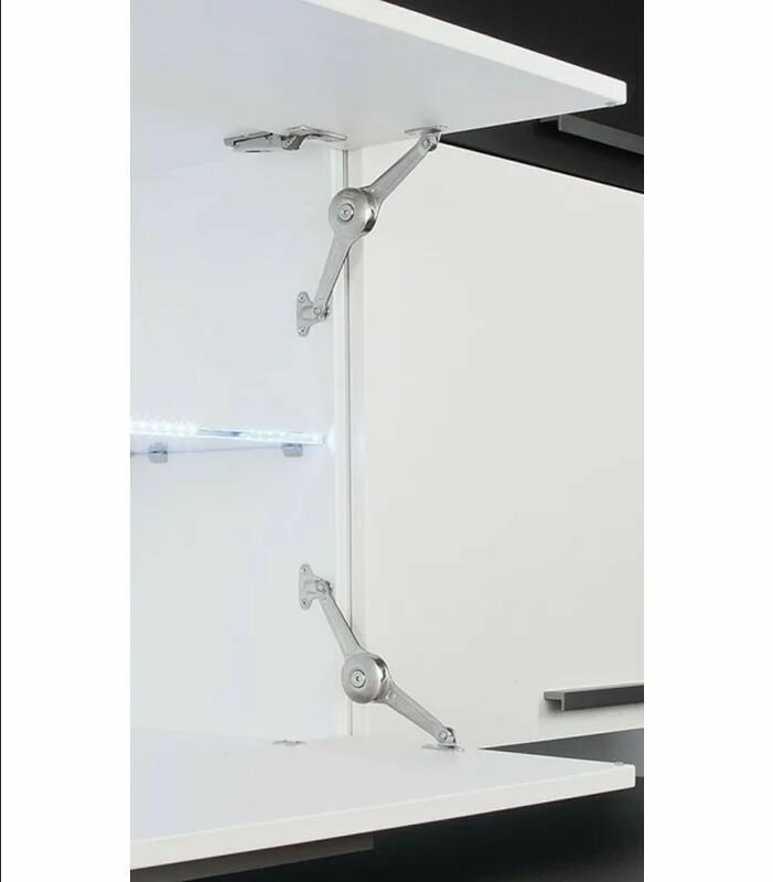 фото Универсальный поворотно-откидной подъемный механизм KESSEBOHMER Duo Forte, для деревянных фасадов, 1 шт