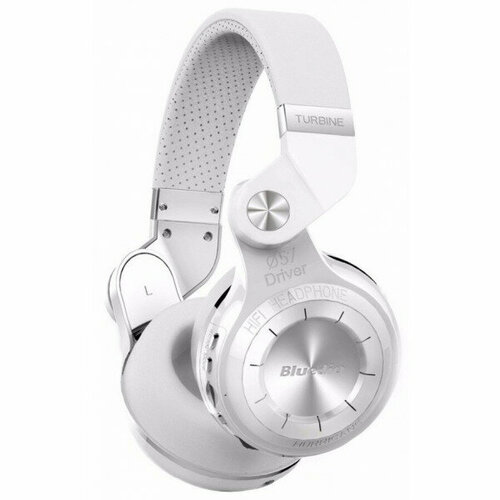 Наушники беспроводные Bluedio T2 Hurricane белый цвет 3350₽