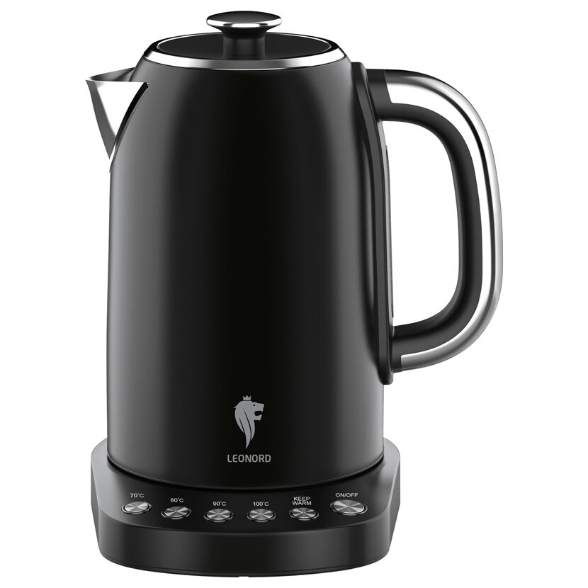 фото Чайник электрический Leonord LE- 1509 (1,7 л) стальной
