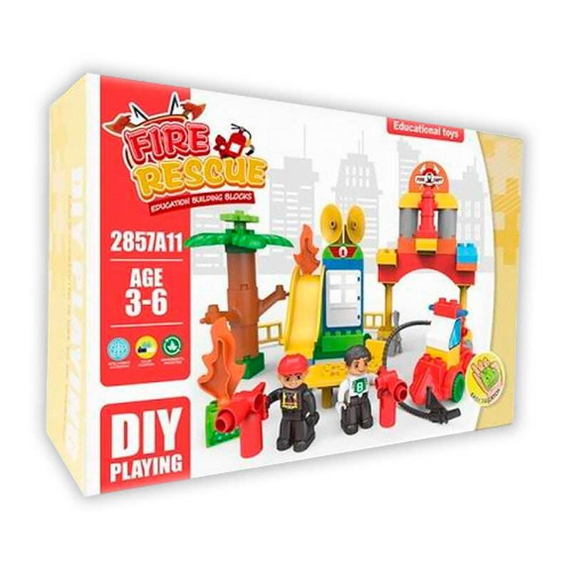 Конструктор Дупло: Пожарное депо 2857A11 — фото 1