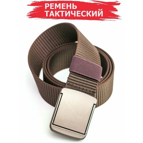 фото Ремень размер 120, длина 120 см., коричневый awengo belts