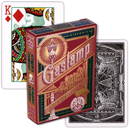 Gaslamp, роскошная колода игральных карт от Art Of Play