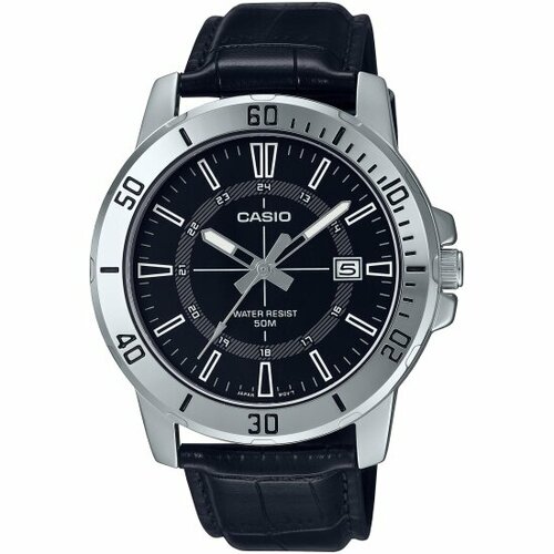 Наручные часы CASIO Collection MTP-VD01L-1C, черный