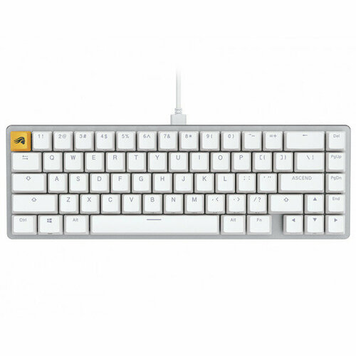 Клавиатура Glorious GMMK 2 Compact 65 White Pre-Built Fox Linear Switch 7990₽