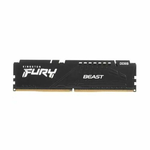 Память оперативная DDR5 Kingston Fury Beast 16Gb 5600MHz pc-44800 Black CL40 KF556C40BB-16 1568600₽