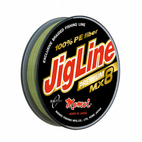 Плетеный шнур Jigline MX8 Premium 150 м, 0,33 мм