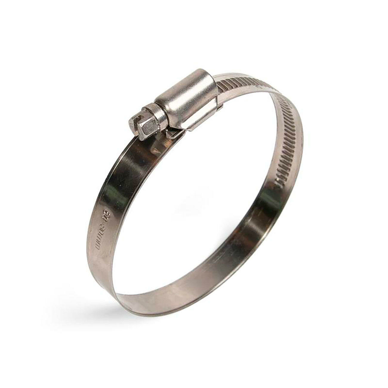 Хомуты червячные из нержавеющей стали Fortisflex PL-9/W4 (d70-90 мм) {79977} (1 шт)