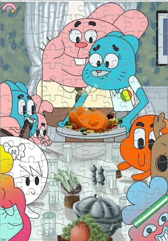 Пазл Удивительный мир Гамбола, The Amazing World of Gumball №4,