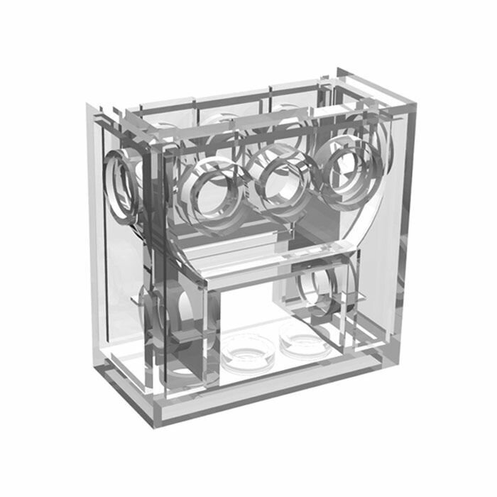 LEGO Коробка передач 2x4x3 прозрачный (4142824) набор из 25 шт.