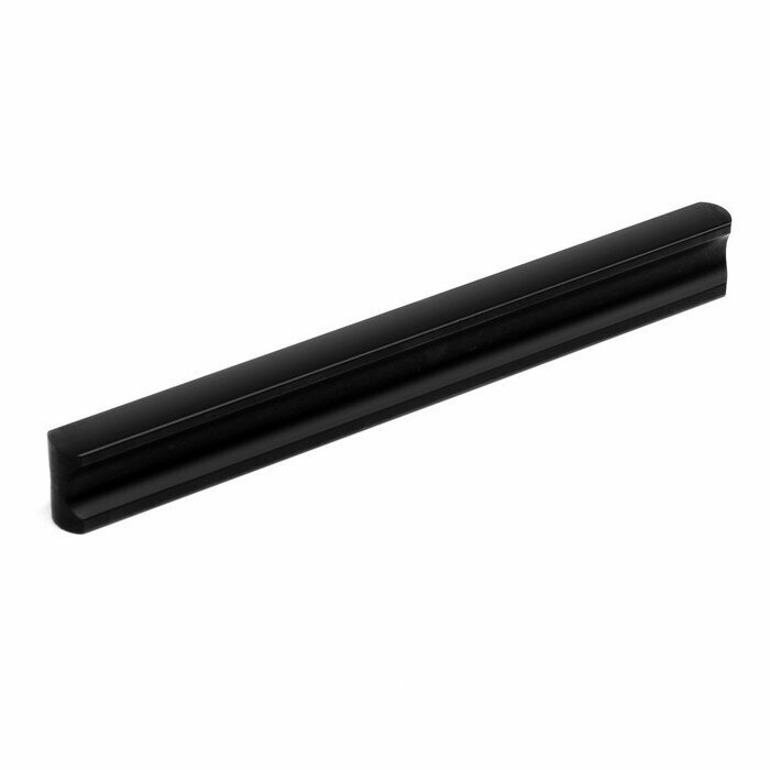 Ручка скоба CAPPIO RSC103, алюминий, м/о 128, цвет черный - фотография № 1