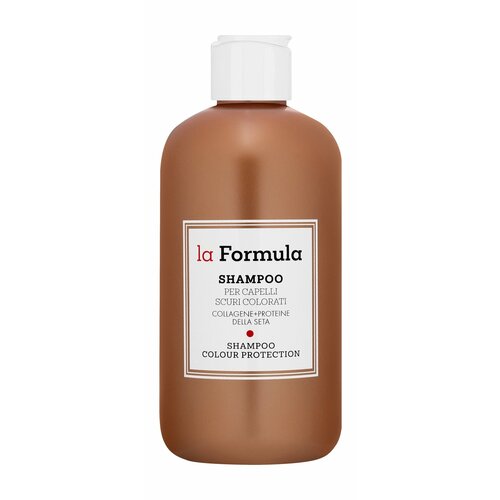 Шампунь для волос, окрашенных в темные оттенки, с коллагеном и протеинами шелка, 300 мл