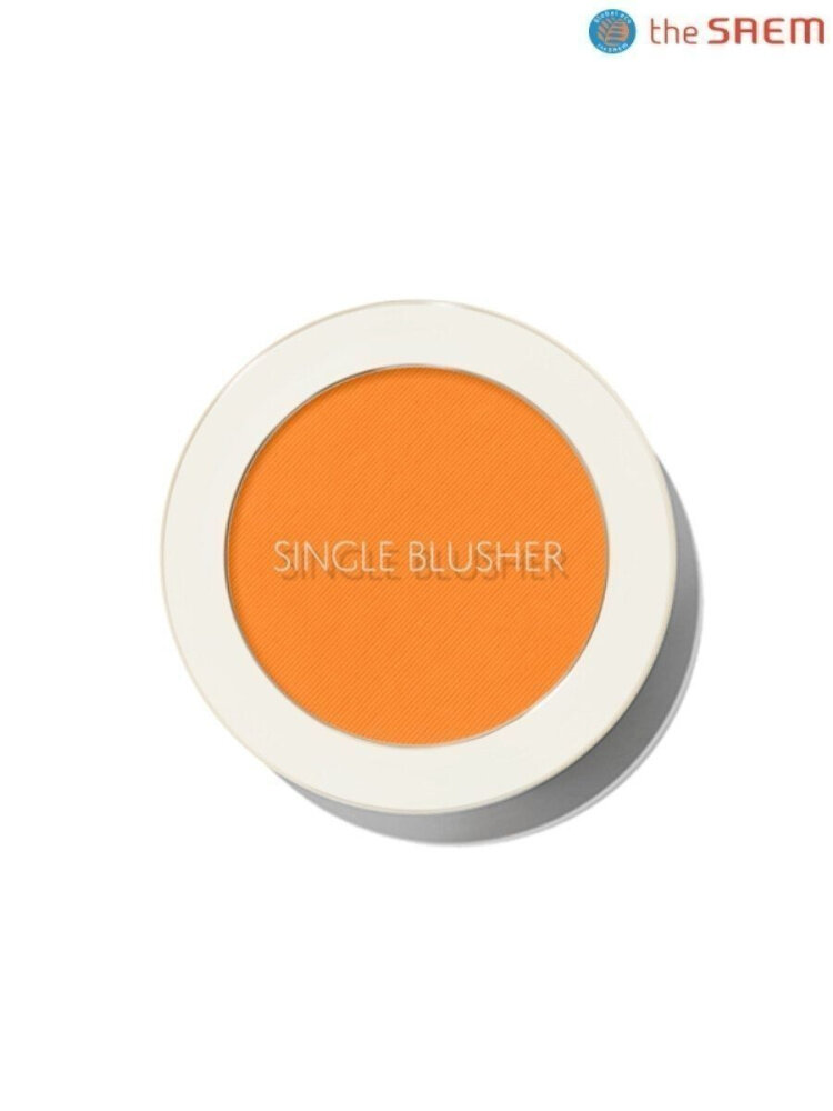The Saem Румяна Saemmul Single Blusher OR02 Selfie Orange, 5 гр.