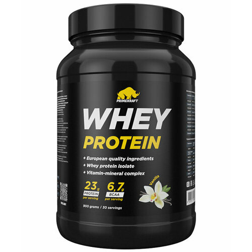 Whey Protein (банка) Prime Kraft 900 г (Молочный шоколад) whey protein 100% шоколад ss 900 г