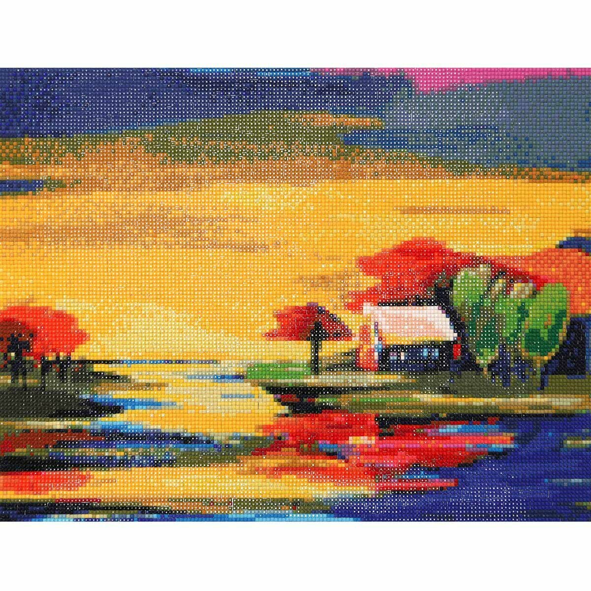 фото Cr 430092 Алмазная мозаика 'Солнечный свет' Виктория Крупская , 40*30 см, Cristyle