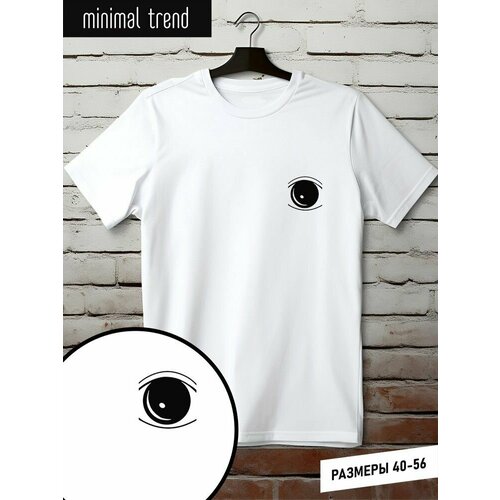 фото Футболка размер m, белый нет бренда