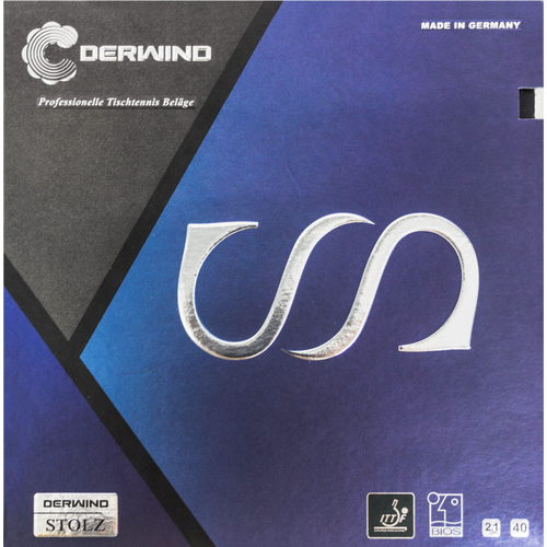 фото Накладка для настольного тенниса 729 derwind stolz (цвет: черный / 2.1 мм)