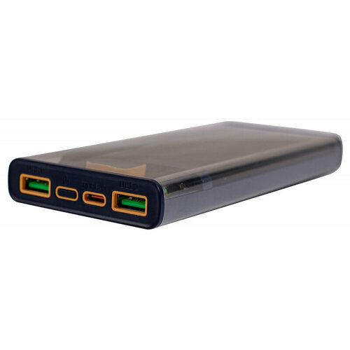 Внешний аккумулятор Cactus CS-PBFSTT-10000 10000mAh 45A 2xUSB черный 130000₽