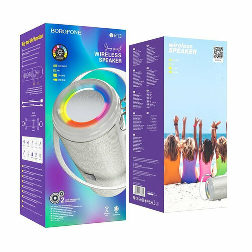 Акустика портативная BOROFONE BR13 серый 169000₽