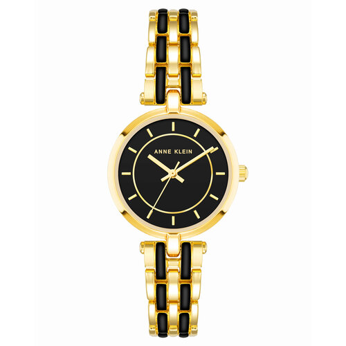 фото Наручные часы anne klein 3918bkgb, желтый