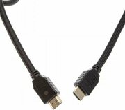 Кабель HDMI 1м Cactus CS-HDMI.2-1 круглый черный