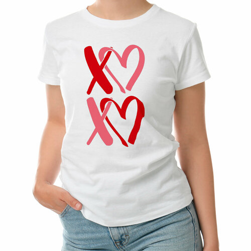 фото Футболка roly, размер s, белый