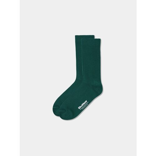 Носки Butter Goods Pigment Dye Socks, размер One size, зеленый