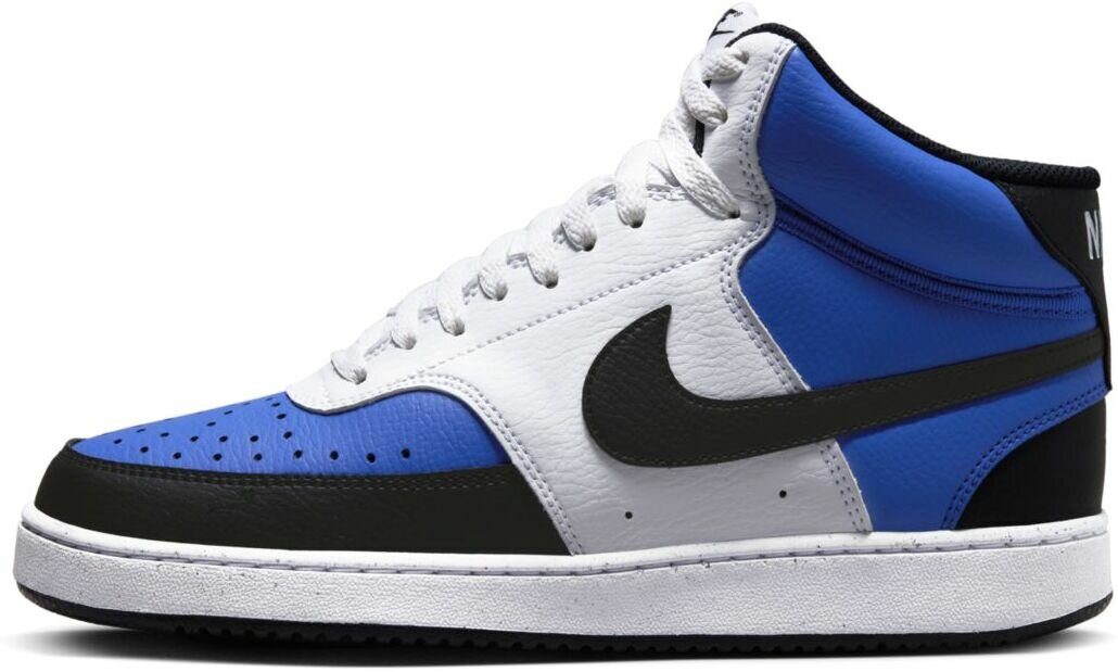 Кеды NIKE COURT VISION MID NN AF, полнота F, размер 9 US, синий