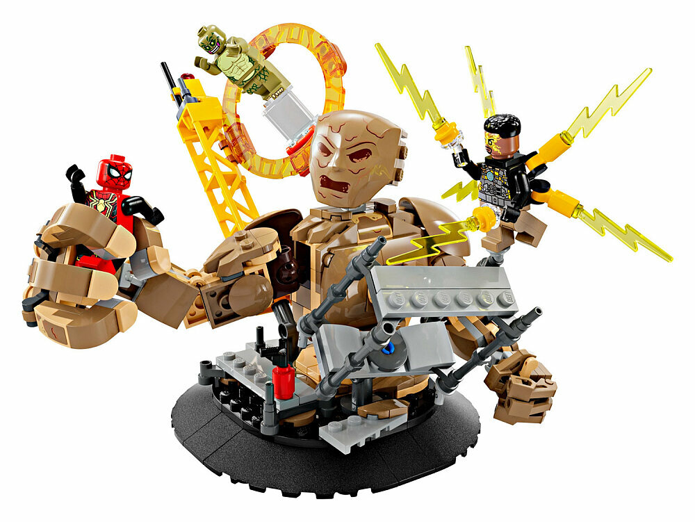 Конструктор LEGO Super Heroes 76280 Конструктор Человек-паук против Песочного человека: Последняя битва