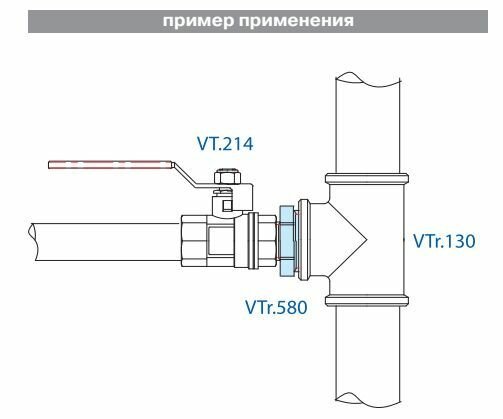 Резьбовые фитинги и коллекторы Valtec - фото №16