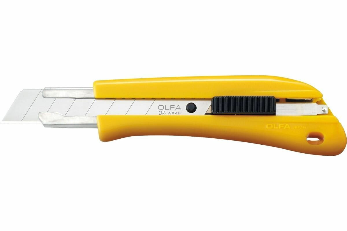 Нож с выдвижным лезвием OLFA с автофиксатором 18 мм