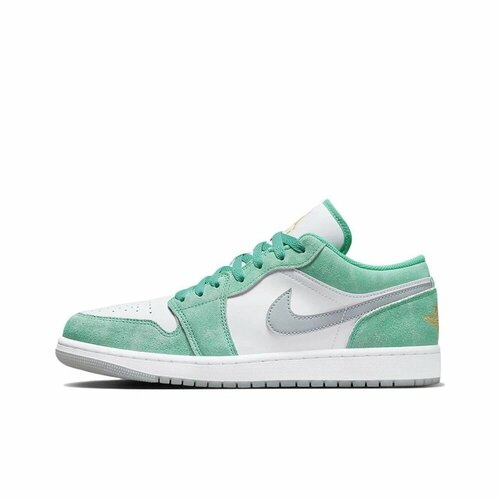 фото Кроссовки nike air jordan 1 se, размер 46 eu, белый, зеленый