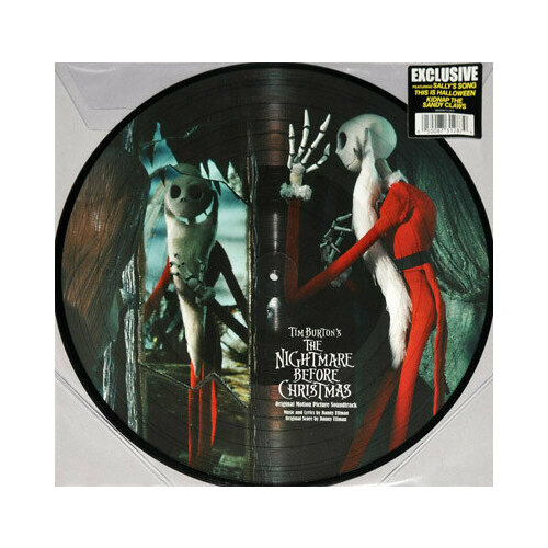 various tim burton s the nightmare before christmas 2lp ost picture disc виниловая пластинка Ost Виниловая пластинка Ost Nightmare Before Christmas