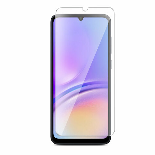 Защитное стекло для Samsung Galaxy A05, Samsung Galaxy A05s (Самсунг Галакси А05, Самсунг Галакси А05с) на экран без рамки, прозрачное с олеофобным покрытием силиконовая клеевая основа тонкое 0,26 mm, Brozo