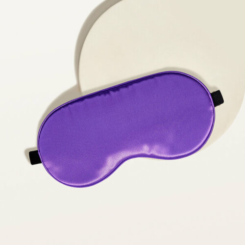 Маска для сна AYRIS SILK, фиолетовый маска для сна из натурального шелка ayris silk жемчужная