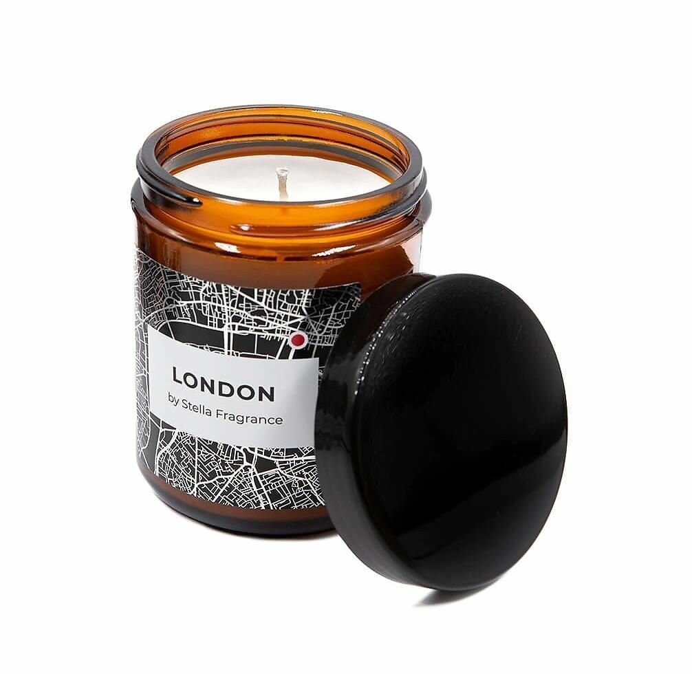 Свеча ароматическая Stella Fragrance London 250 г - фото №3