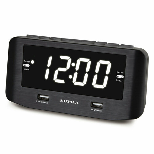 Радиоприемник Supra SRC-14U черный 305500₽