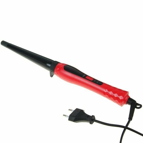 Плойка Galaxy GL 4623 50 Вт конусная керамическое покрытие d25 мм 200С красная 204400₽