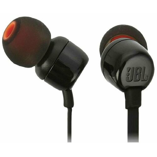 Наушники JBL 35 мм проводные вкладыши от 20 Гц до 20 кГц черного цвета 1990₽