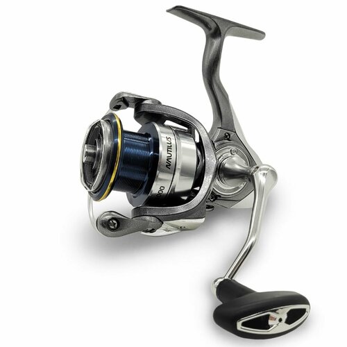 фото Катушка nautilus grey 2000, с передним фрикционом